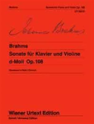 Johannes Brahms: Sonata Op.108 D Minor: Violine mit Begleitung