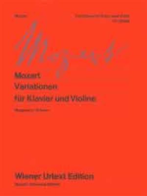 Wolfgang Amadeus Mozart: Variazioni (Marguerre/Kremer): Violine mit Begleitung