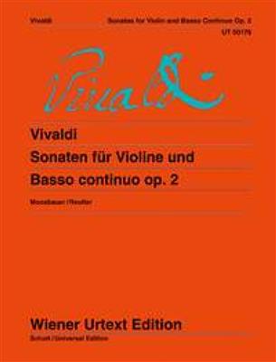 Antonio Vivaldi: Sonatas For Violin And Basso Continuo Op. 2: Violine mit Begleitung