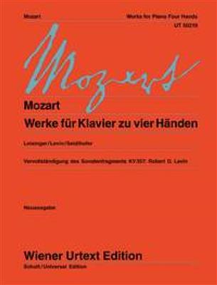 Wolfgang Amadeus Mozart: Works For Piano 4 Hands: (Arr. Bruno Seidlhofer): Klavier Solo