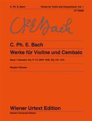 Carl Philipp Emanuel Bach: Sonatas Band 1: Violine mit Begleitung