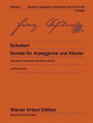 Franz Schubert: Sonata D821 (Cello): Cello mit Begleitung
