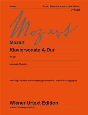 Wolfgang Amadeus Mozart: Piano Sonata in A Major, KV 331: Klavier Solo
