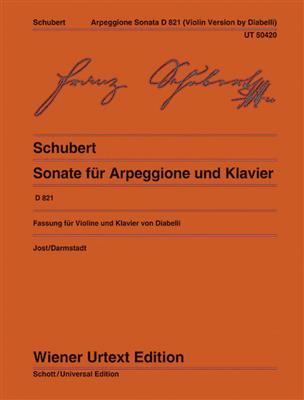 Franz Schubert: Sonata D821 (Violin): Violine mit Begleitung