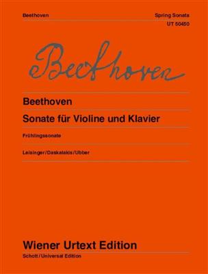 Ludwig van Beethoven: Sonate für Violine und Klavier op. 24: Violine mit Begleitung