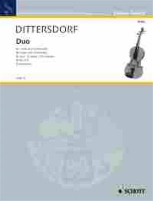 Carl Ditters von Dittersdorf: Duo Es Vla/Vcl.: Streicher Duett