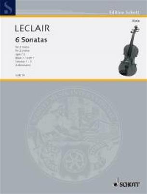 Jean-Marie Leclair: Sonaten(6) 1 Opus 12 2Vla.: Viola Duett