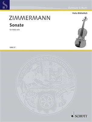 Bernd Alois Zimmermann: Sonata: Viola Solo