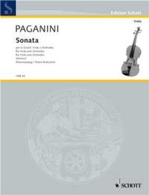 Niccolò Paganini: Sonata Per La Grand Viola (Druener): Orchester mit Solo