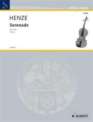 Hans Werner Henze: Serenade: (Arr. Garth Knox): Viola Solo
