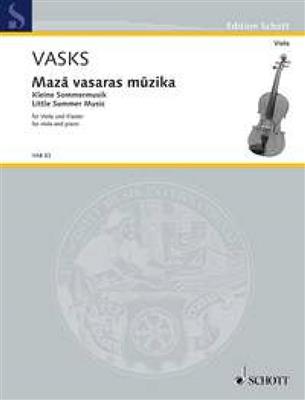 Pêteris Vasks: Maza vasaras muzika: (Arr. Andra Darzins): Viola mit Begleitung