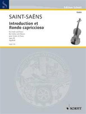 Camille Saint-Saëns: Introduction & Rondo Capriccioso: Violine mit Begleitung
