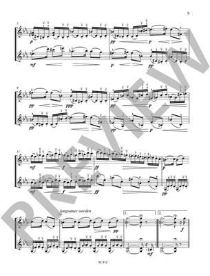 Johanna Senfter: 10 old Dances op. 91: (Arr. Friedemann Eichhorn): Violin Duett