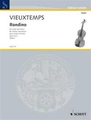 Henri Vieuxtemps: Rondino op. 32/2: Violine mit Begleitung