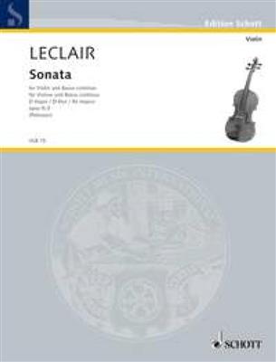 Jean-Marie Leclair: Sonate 3 D Op.9: Violine mit Begleitung
