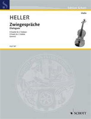 Barbara Heller: Dialogues: Violin Duett