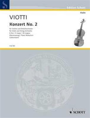 Giovanni Battista Viotti: Concerto No. 2 E Major: Streichorchester mit Solo