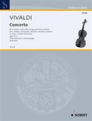 Antonio Vivaldi: Concert 11 D Opus 3: Violin Duett
