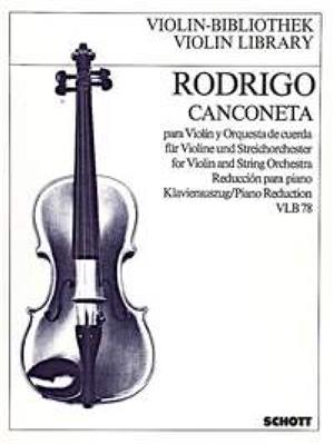Joaquín Rodrigo: Canzonetta (Ludwig): Streichorchester mit Solo