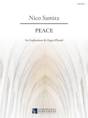 Nico Samitz: Peace: Bariton oder Euphonium mit Begleitung
