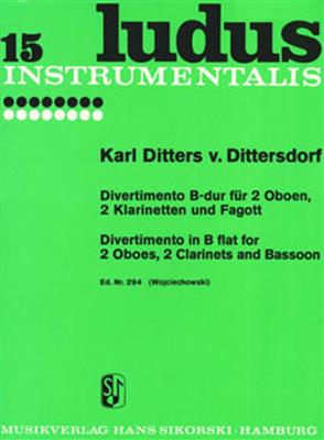 Carl Ditters von Dittersdorf: Divertimento: Holzbläserensemble