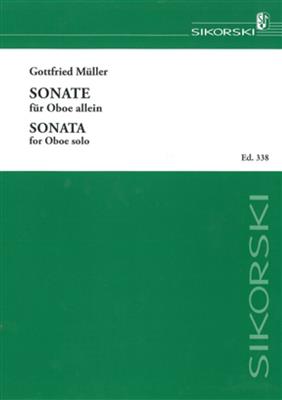 Gottfried Müller: Sonate: Oboe Solo