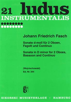 Johann Friedrich Fasch: Sonate für 2 Oboen, Fagott und Continuo: Kammerensemble