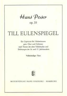 Hans Poser: Till Eulenspiegel: (Arr. Wilhelm Brückner-Rüggeberg): Gemischter Chor mit Ensemble