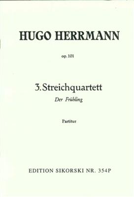 Hugo Herrmann: Streichquartett Nr. 3: Streichquartett