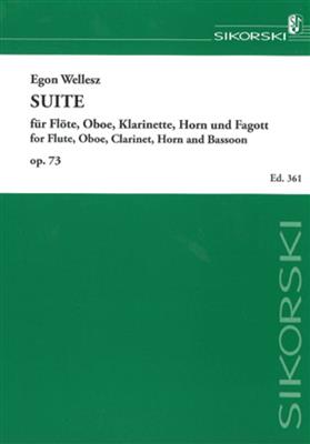 Egon Wellesz: Suite: Bläserensemble