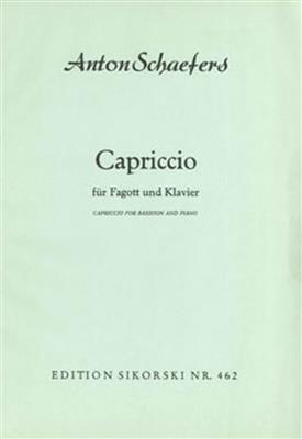 Anton Schaefers: Capriccio: Fagott mit Begleitung