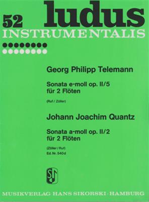 Georg Philipp Telemann: Sonaten: Flöte Duett