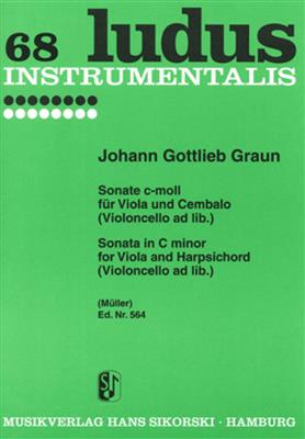 Johann Gottlieb Graun: Sonate: Viola mit Begleitung