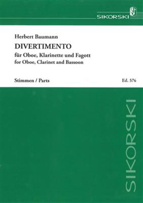 Herbert Baumann: Divertimento: Holzbläserensemble