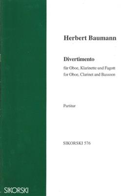 Herbert Baumann: Divertimento: Holzbläserensemble