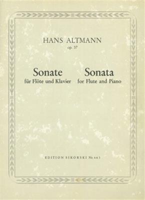 Hans Altmann: Sonate: Flöte mit Begleitung