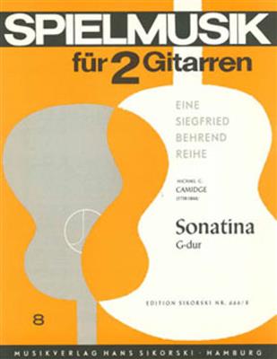 Michael C. Camidge: Sonatina: (Arr. Siegfried Behrend): Gitarre Duett