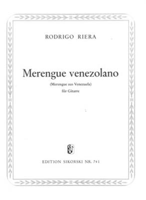 Rodrigo Riera: Merengue venezolano (Merengue aus Venezuela): Gitarre Solo
