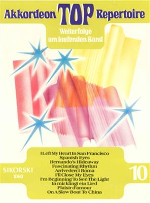 Akkordeon Top Repertoire 10: (Arr. Heinz Ehme): Akkordeon Solo