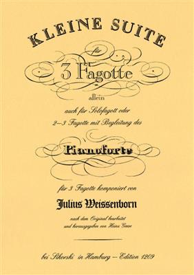 Julius Weissenborn: Kleine Suite: Fagott Ensemble