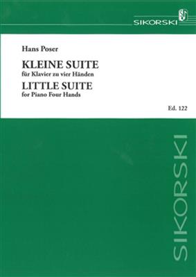 H.L Poser: Piccola Suite Op. 13 N. 1: Klavier vierhändig