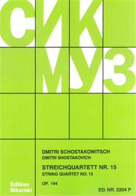 Dimitri Shostakovich: Streichquartett Nr. 15: Streichquartett