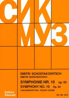 Dimitri Shostakovich: Symphony No. 10: Orchester