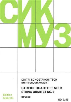 Dimitri Shostakovich: Streichquartett Nr. 3: Streichquartett