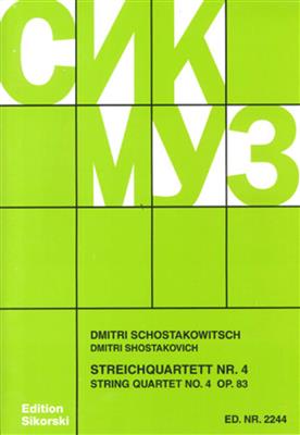 Dimitri Shostakovich: Streichquartett Nr. 4: Streichquartett
