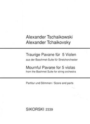 Alexander Tchaikovsky: Traurige Pavane: Viola Ensemble