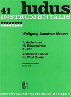 Wolfgang Amadeus Mozart: Andante In F Kv616: Blasquintett
