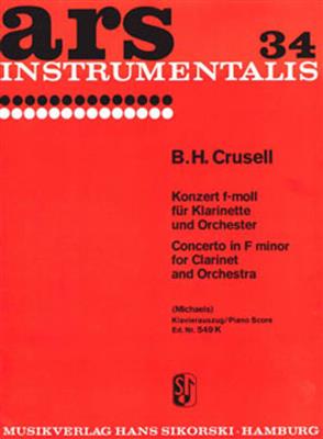 B.H. Crusell: Concert F Op.5: Klarinette mit Begleitung