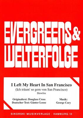 George Cory: I Left My Heart In San Francisco: Gesang mit Klavier