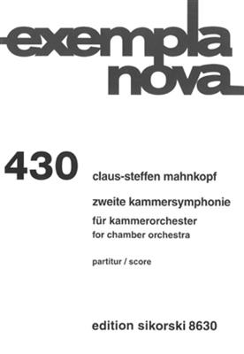 Claus-Steffen Mahnkopf: Kammersymphonie Nr. 2: Kammerorchester